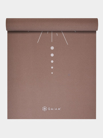 Gaiam Cinnamon Vision Yoga Mat 5mm